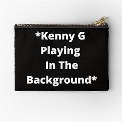 Kenny G Playing Zipper Pouch