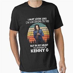 I May Look Like I'm Listening To You Kenny G Vintage Essential T-Shirt