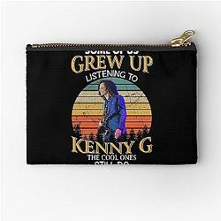 Some of us grew up listening to Kenny G the cool ones still do Vintage zipper pouch