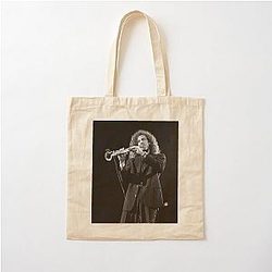 Kenny G BW Cotton Tote Bag