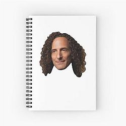 Kenny G Best For You Funny Gift Spiral Notebook