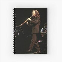 Kenny G Photograph Spiral Notebook