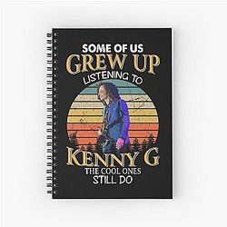 Some of Us Grew Up Listening to Kenny G Vintage Spiral Notebook