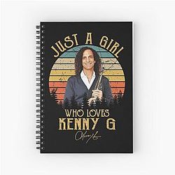 Just a Girl Who Loves Kenny G Notebook