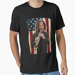 Vintage American Flag Kenny G Essential T-Shirt