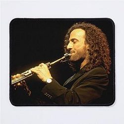 Kenny G - Photograph Mousepad