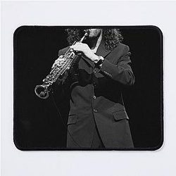 Kenny G - BW Photograph Mouse Pad