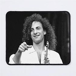 Kenny G BW Photograph Mouse Pad