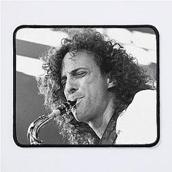 Kenny G - BW Photograph Mouse Pad
