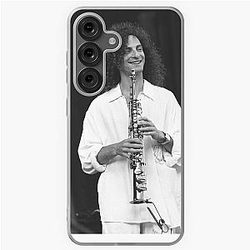 Kenny G BW Photograph Samsung Galaxy Soft Case