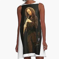 Kenny G - Photograph A Line Dress