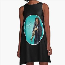 Kenny G Signature Gifts for Fans A-Line Dress