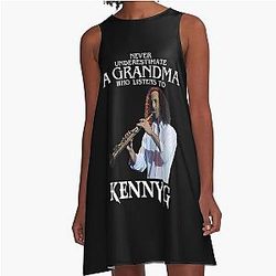 Vintage A Line Dress with Kenny G
