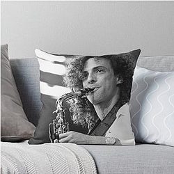 Kenny G Throw Pillow