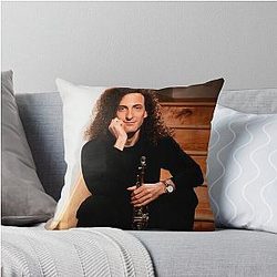 Kenny G Throw Pillow