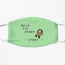 Build Fly Dream Crash Kerbal Space Program Kerbals Flat Mask