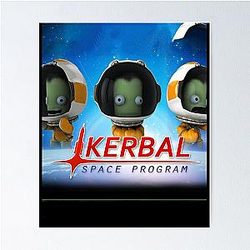 Kerbal Space Program Graphic Poster
