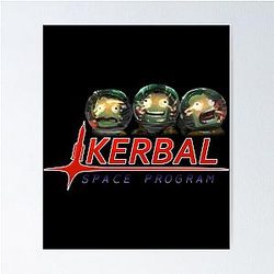 Kerbal Space Program Art Poster