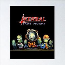 Kerbal Space Program KSP Team Poster