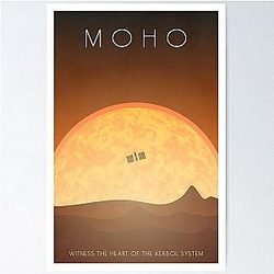 Moho Poster - Kerbal Space Program