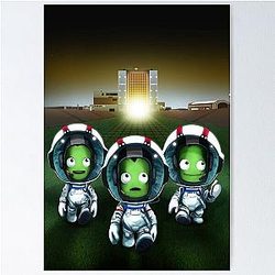 Fantasy Cover Entry Poster for Kerbal Space Program