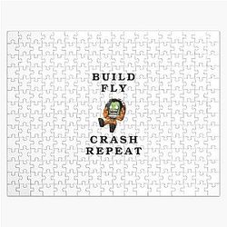 Build Fly Crash Repeat Kerbal Space Program Kerbals Jigsaw Puzzle