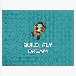Build Fly Dream Crash Jigsaw Puzzle - Kerbal Space Program Kids Cartoon