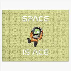 Kerbal Space Program Kids Cartoon Jigsaw Puzzle - Space is ACE