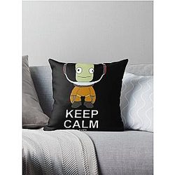 Kerbal Space Program Essential Throw Pillow