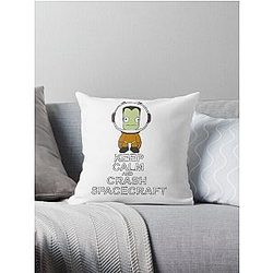 Kerbal Space Program Throw Pillow