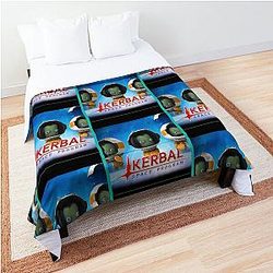 Kerbal Space Program Graphic Comforter