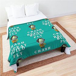 Build Fly Crash Repeat Kerbal Space Program Kids Cartoon Comforter