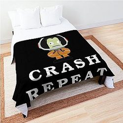 Build Fly Crash Repeat - Kerbal Space Program Comforter