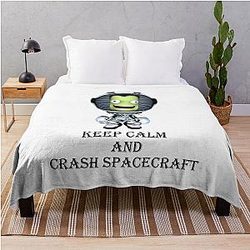 Kerbal Space Program Multi Colors Throw Blanket