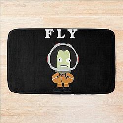 Build Fly Crash Repeat Bath Mat
