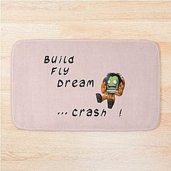 Build Fly Dream Crash - Kerbal Space Program Bath Mat