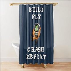 Kerbal Space Program Shower Curtain