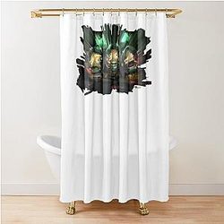 Kerbal Space Program 2 Shower Curtain