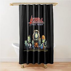 Kerbal Space Program Shower Curtain
