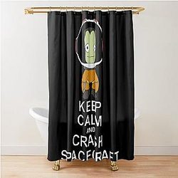 Kerbal Space Program Shower Curtain