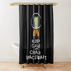 Shower Curtain - Kerbal Space Program