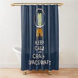 Kerbal Space Program Shower Curtain