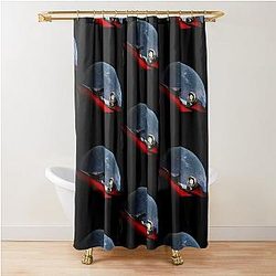 Kerbal Space Program StarKerman Shower Curtain
