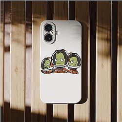 Cosmic Exploration Crew Kerbal Space Program iPhone Cases