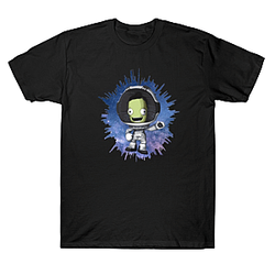 Rocket Science Simulation Gamer NTAN1604 Kerbal Space Program T-Shirts