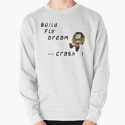 Build Fly Dream Crash Kerbal Space Program Pullover Sweatshirt