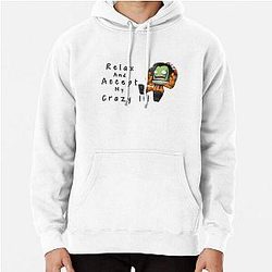Relax And Accept My Crazy Kerbal Space Program Pullover Hoodie