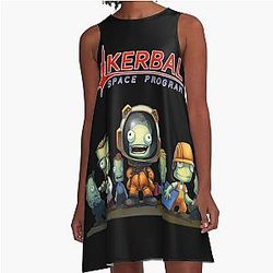 Kerbal Space Program A-Line Dress