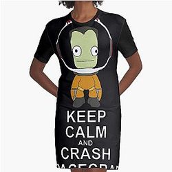 Graphic T-Shirt Dress - Kerbal Space Program