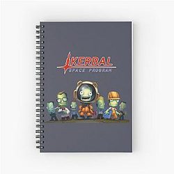 Kerbal Space Program KSP Team Spiral Notebook